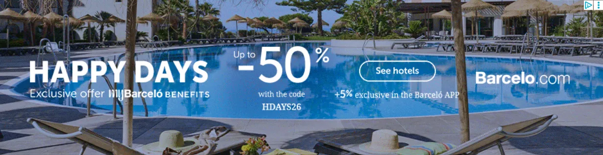 Barceló Happy Days — up to 50% off